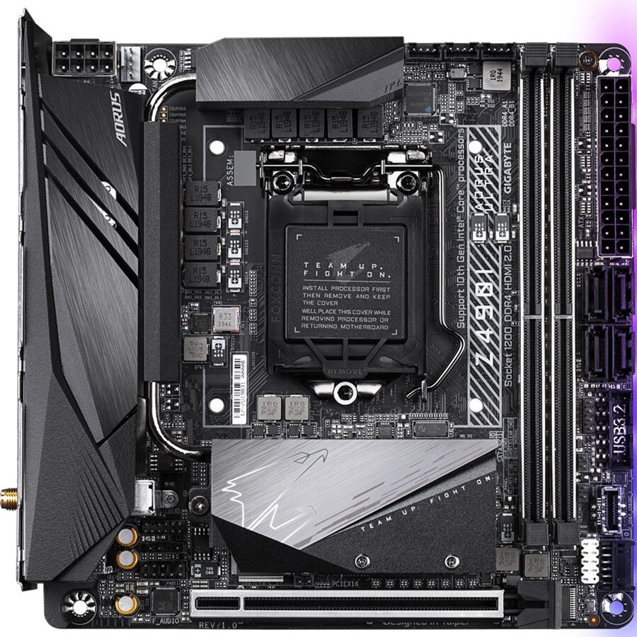 Bo mạch chủ - Mainboard Gigabyte Z490I Aorus Ultra