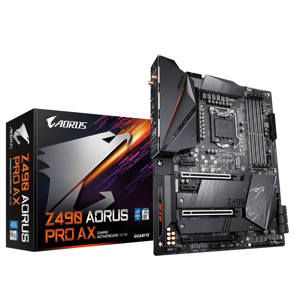 Bo mạch chủ - Mainboard Gigabyte Z490 Aorus PRo AX