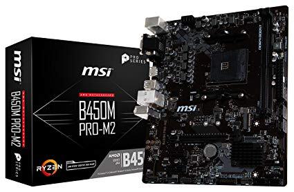Bo mạch chủ - Mainboard MSI B450M PRO-M2