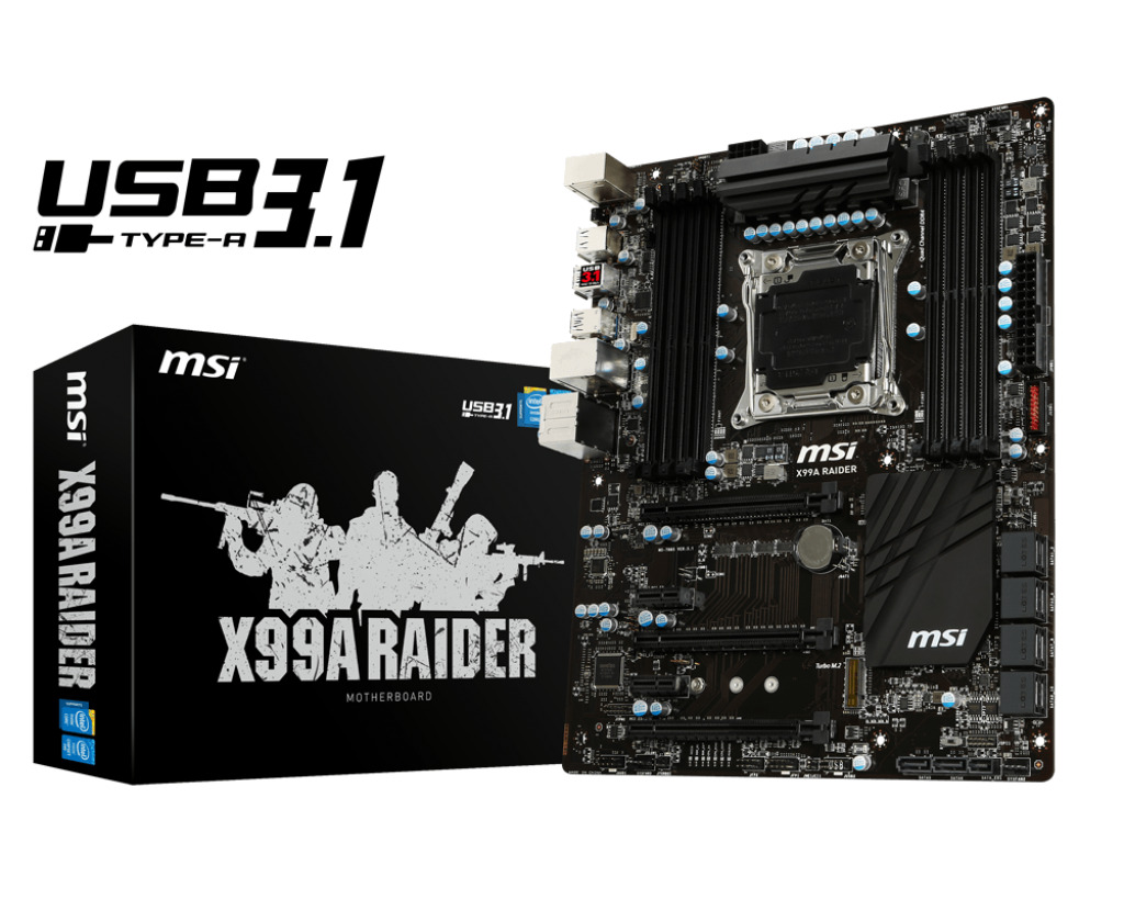 Bo mạch chủ - Mainboard MSI X99A Raider