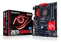 Bo mạch chủ - Mainboard Gigabyte GA-Z97X-Gaming 5 - Socket 1150, Intel Z97, 4 x DIMM, Max 32GB, DDR3