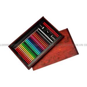 Bộ màu vẽ hộp gỗ Colormate MS-30W