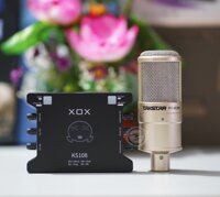 Bộ mic hát thu âm PC K200-KS108