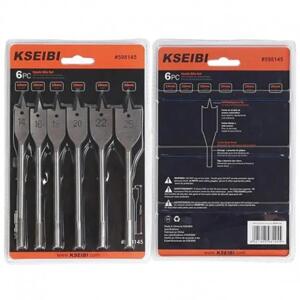 Bộ mũi khoan gỗ 6 chi tiết 14-25mm Kseibi 598145