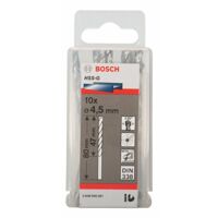 Bộ mũi khoan sắt HSS-G Bocsh 2608595061 - 10 mũi, 4.5mm