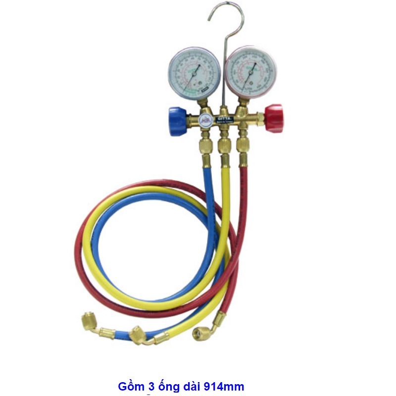 Bộ nạp gas điều hòa Gitta GT-636