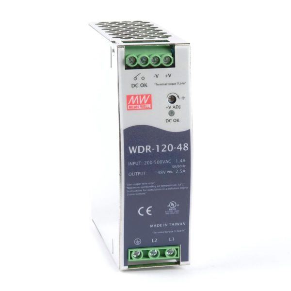 Bộ nguồn Meanwell WDR-120-48 (48V/120W/2.5A)