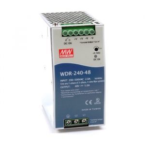 Bộ nguồn Meanwell WDR-240-48 (48V/240W/5A)