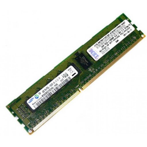 Bộ Nhớ RAM IBM 4GB (1x4GB, 1Rx4, 1.35V) PC3L-12800 CL11 ECC DDR3 1600MHz LP RDIMM Mã sản phẩm: 00D5024
