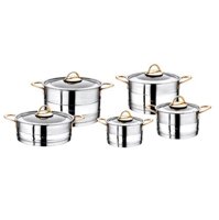 Bộ nồi CYLINDER inox 5 món O.M.S 1019