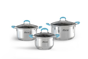 Bộ Nồi Inox 5 Đáy Sunhouse SH504