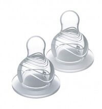 Bộ núm vú silicone vỉ 2 chiếc Ami AM55405