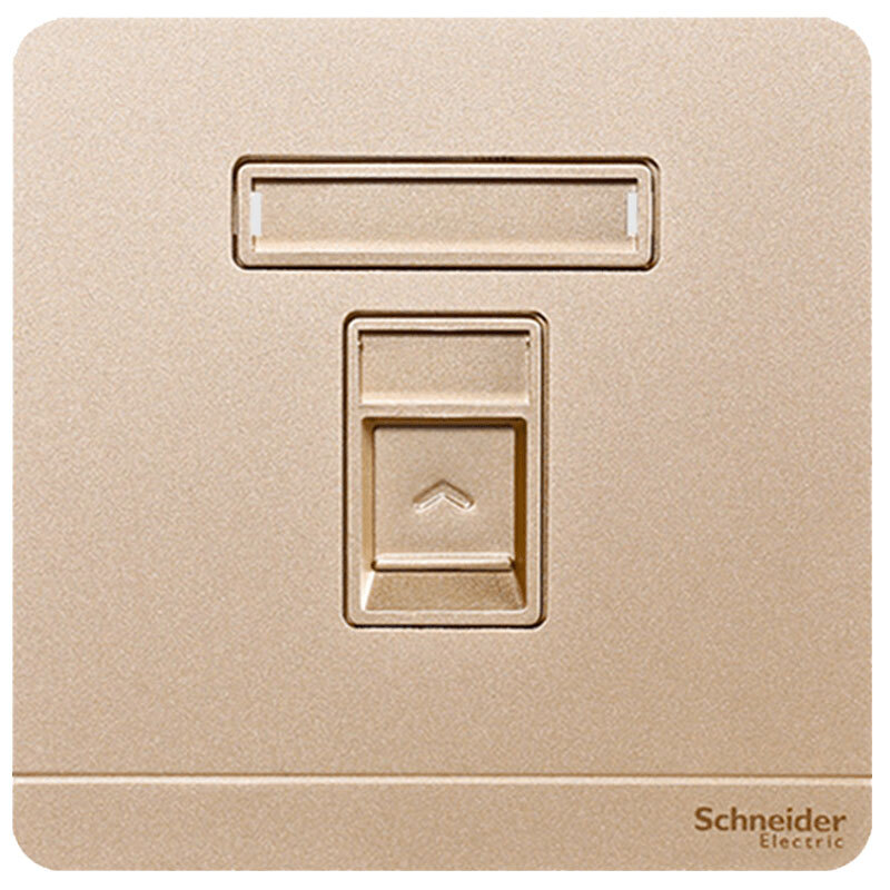 Bộ ổ cắm điện thoại đơn Schneider AvatarOn E8331RJS4_WG_G19