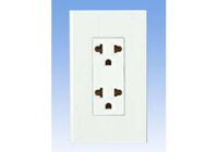 Bộ ổ cắm đôi có dây nối đất Panasonic WEG2RE