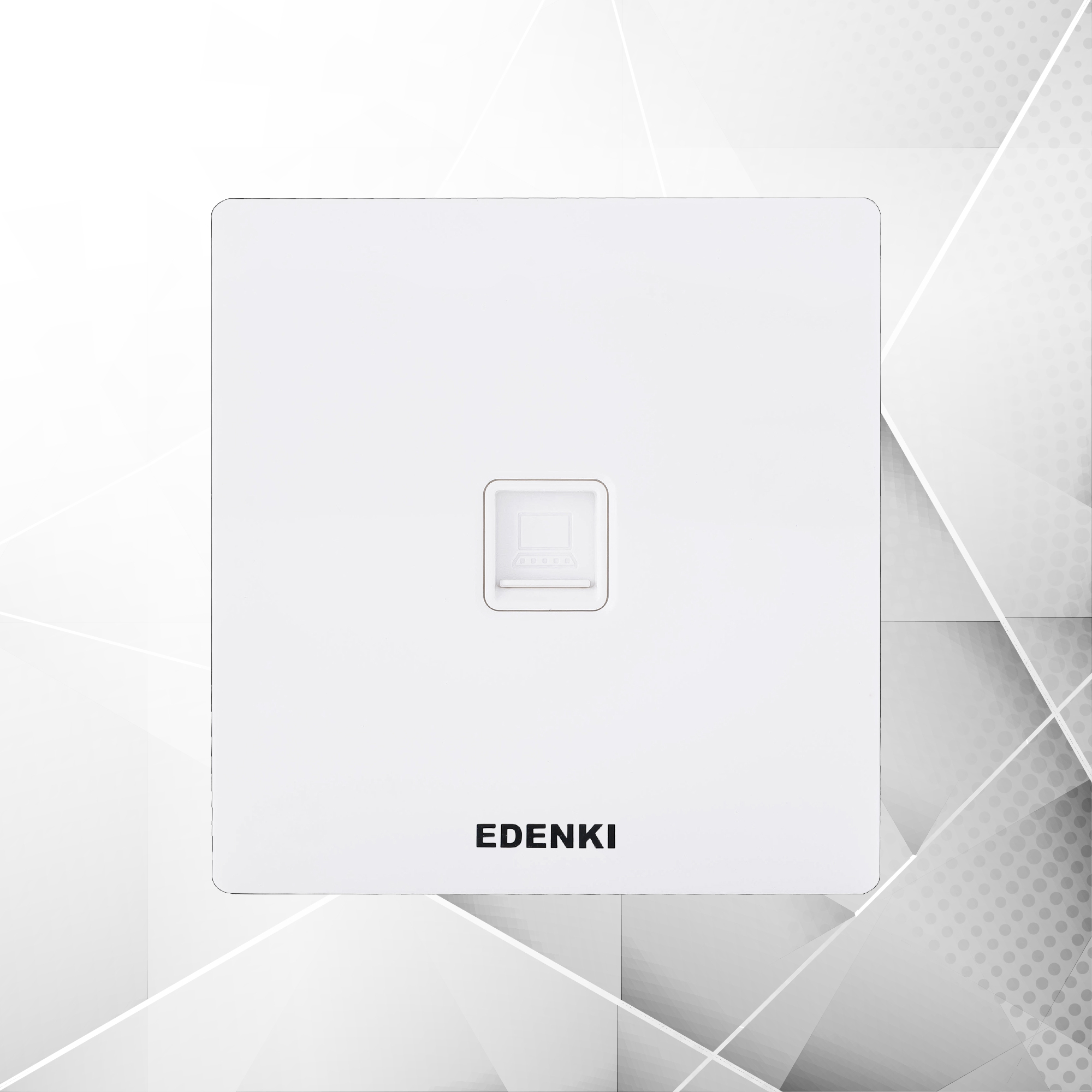 Bộ ổ cắm mạng đơn Edenki EE-C501