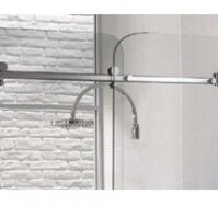 Bộ phụ kiện cửa trượt phòng tắm (Oval) Hafele 981.06.320