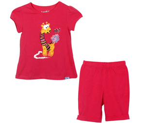 Bộ quần áo bé gái Kandoo DG16-SH03