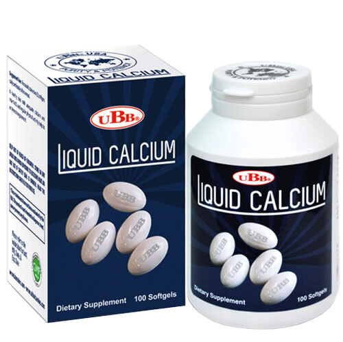 Bổ sung canxi UBB Liquid Calcium
