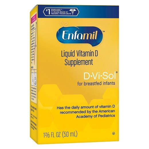 Bổ sung vitamin D Enfamil D visol 50ml