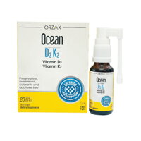 Bổ sung Vitamin D3 và Vitamin K2 Ocean D3K2 – Chai 20ml