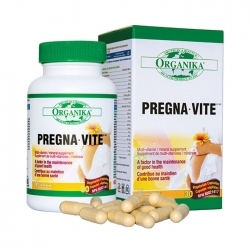 Bổ sung vitamin và khoáng chất cho các bà mẹ trong thời kỳ mang thai và cho con bú pregna vite organika 30 viên