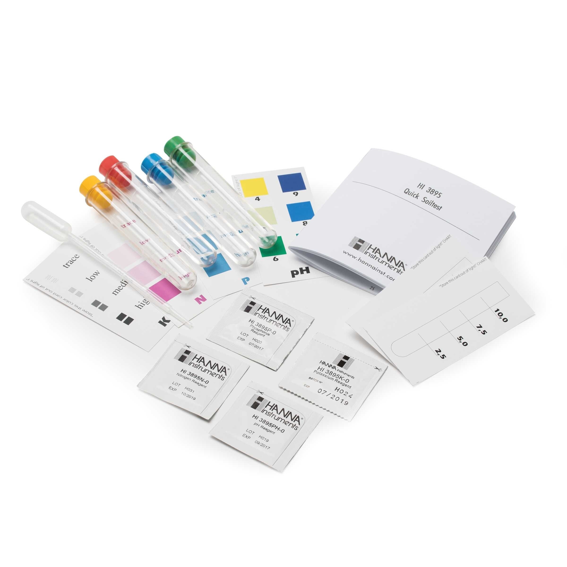 Bộ Test Kits đo trong nông nghiệp Hanna Hi 3895