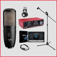 Bộ thu âm Focusrite 2i2 Gen3 + Micro AKG P420