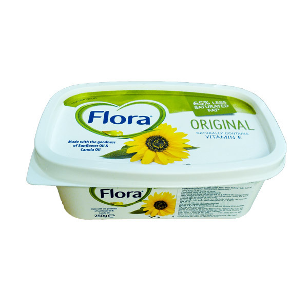 Bơ thực vật Flora 250g