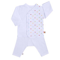 Bộ tim in bông tay dài Vườn Xuân TD1-8061