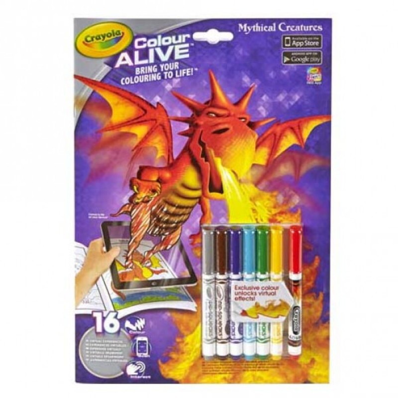 Bộ tô màu Rồng lửa thần kỳ Crayola 951051E001