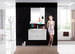 Bộ tủ, chậu, kệ gương Lavabo ZT-LV752-6