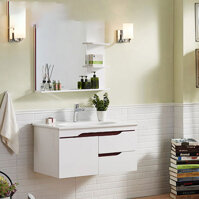 Bộ tủ, chậu, kệ gương Lavabo  ZT-LV895