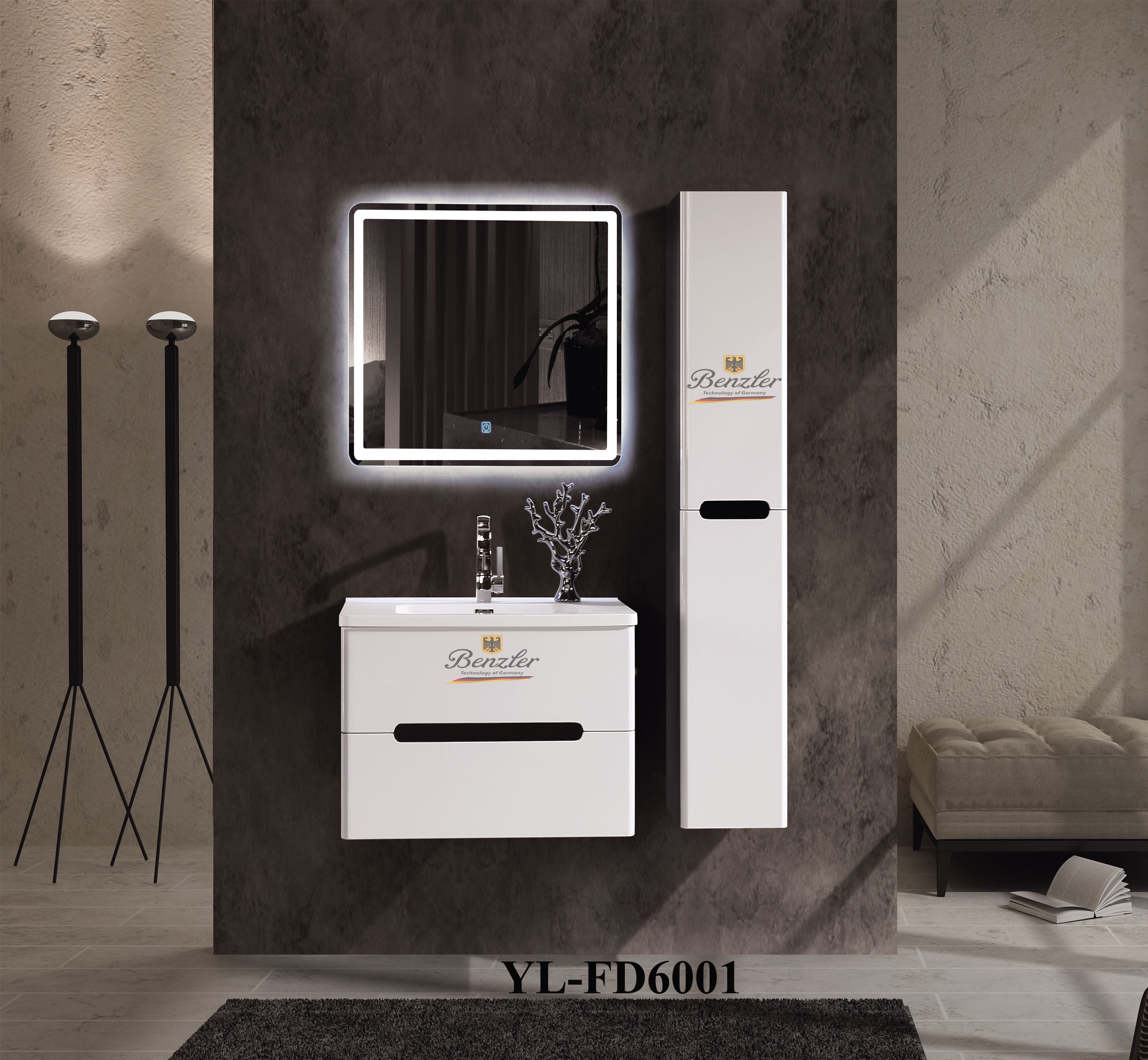 Bộ tủ Lavabo Benzler YL-FD6001