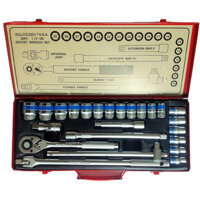 Bộ tuýp 25 chi tiết BAKER U.S.A 25PCs 1/2inch DR SOCKET WRENCH SET