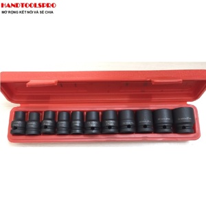 Bộ tuýp đen 11 chi tiết Gestar 774-001