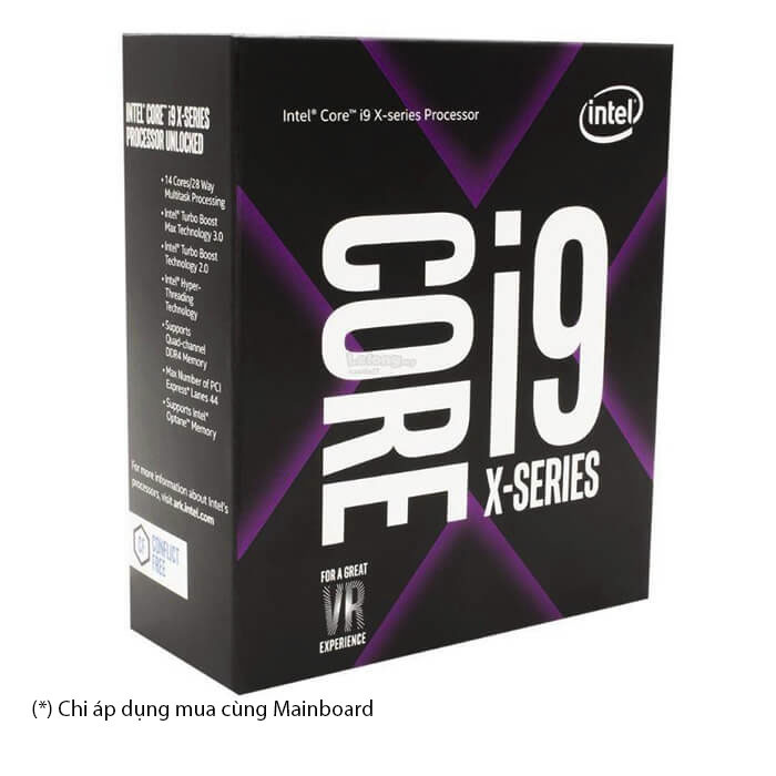 Bộ vi xử lý - CPU Intel i9-7940X 3.1Ghz