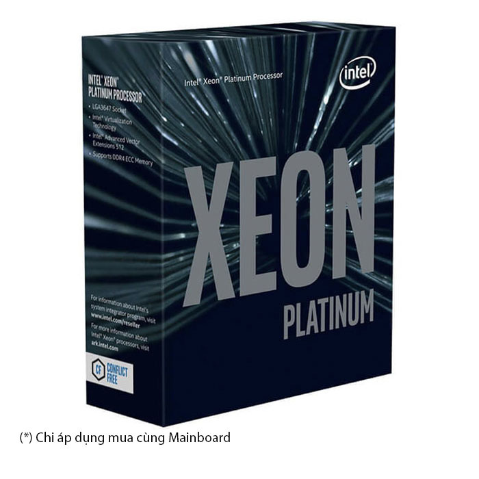 Bộ vi xử lý - CPU Intel Xeon Platinum 8180 2.50GHz