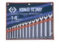 Bộ vòng miệng 14 cái hệ mét Kingtony 1215MR01 - 8-24mm