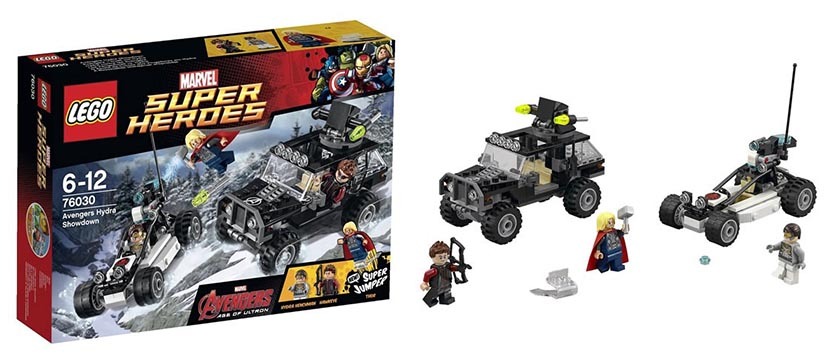 Bộ xếp hình Avengers Hydra Showdown Lego Super Heroes 76030