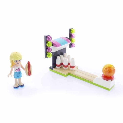 Bộ xếp hình Bowling trong công viên giải trí Lego Friends 30399