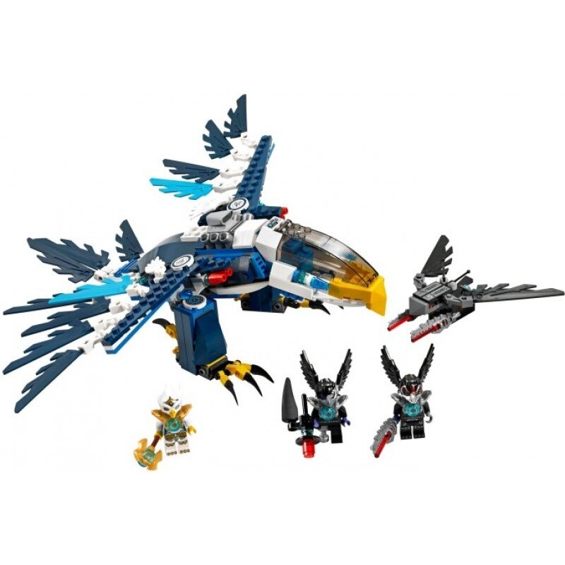 Bộ xếp hình Chim ưng không kích Eris&#39; Eagle Interceptor Lego 70003...