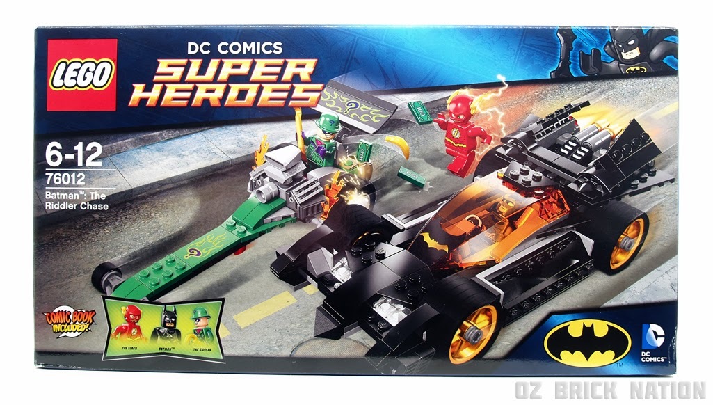 Bộ xếp hình Cuộc truy đuổi Riddler The Riddler Chase Lego Super Heroes  76012 nơi bán giá rẻ nhất tháng 04/2023