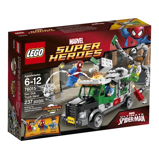 Bộ xếp hình Doc Ock cướp xe tải chở tiền Lego Super Heroes 76015