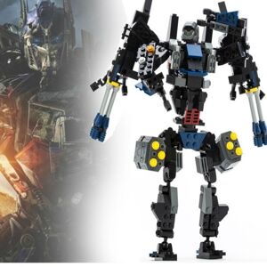 Bộ xếp hình Gudi 8712 - Chiến thần rô bốt biến hình 299 chi tiết