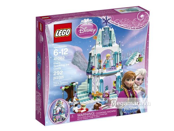 Bộ xếp hình Lâu đài băng của Elsa Lego Disney 41062