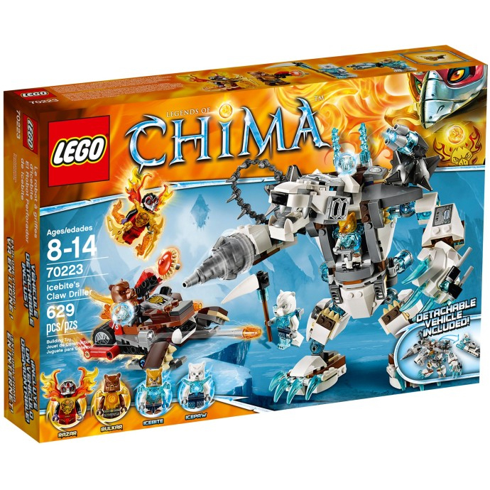 Bộ xếp hình Máy khoan băng giá Lego Chima 70223
