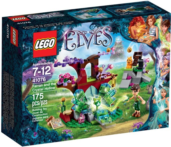 Bộ xếp hình Farran và thung lũng pha lê Lego Elves 41076
