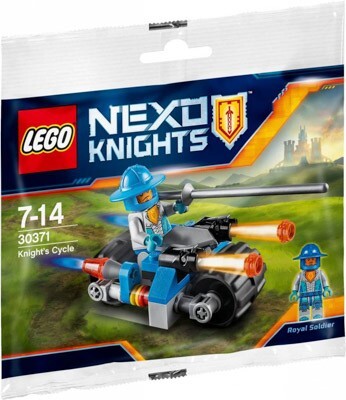 Bộ xếp hình Xe chiến đấu hiệp sĩ Lego Nexo Knights 30371