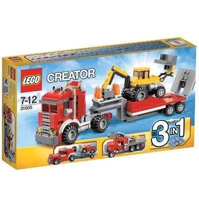 Bộ xếp hình xe kéo xe cần cẩu Lego Creator 31005