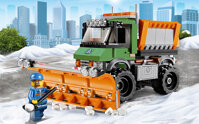 Bộ xếp hình Xe tải cào tuyết Snowplow Truck Lego City 60083